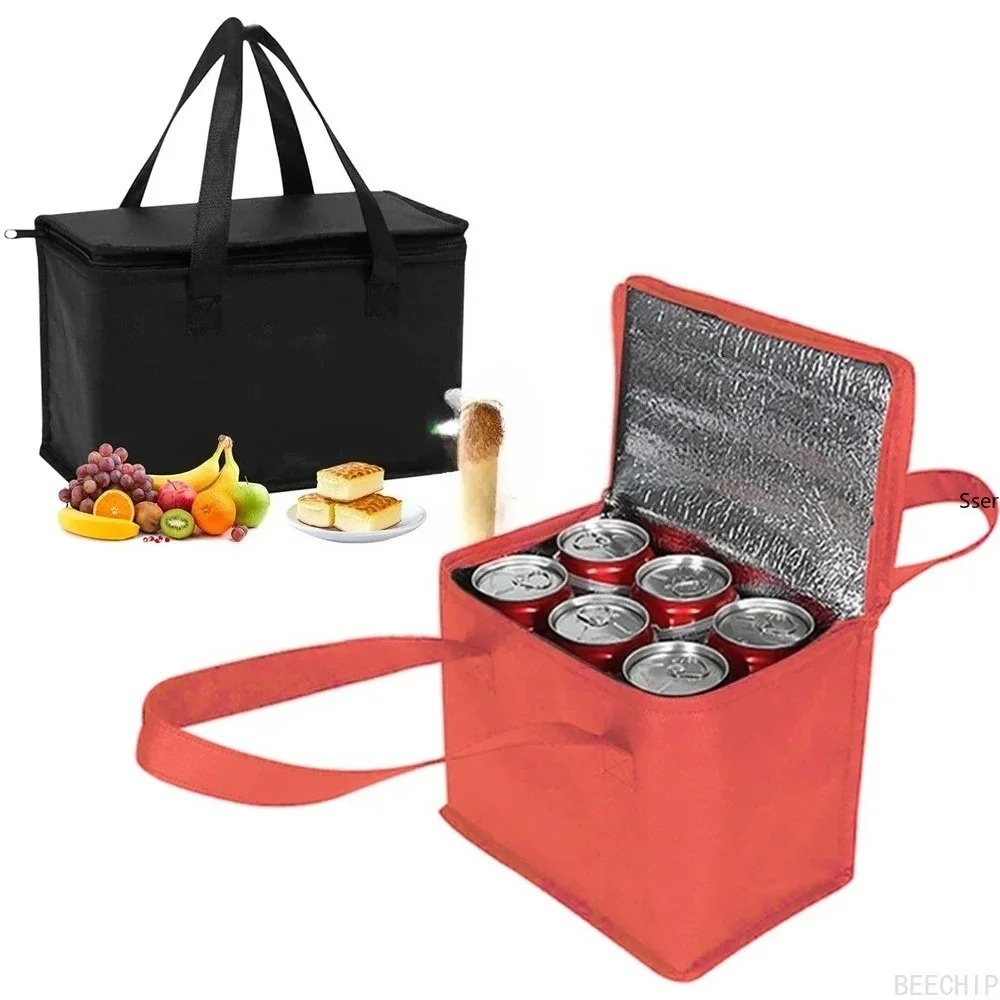 กระเป๋าเก็บความเย็นแบบพกพาสำหร - Food Snacks Delivery บทวิจารณ์และราคา