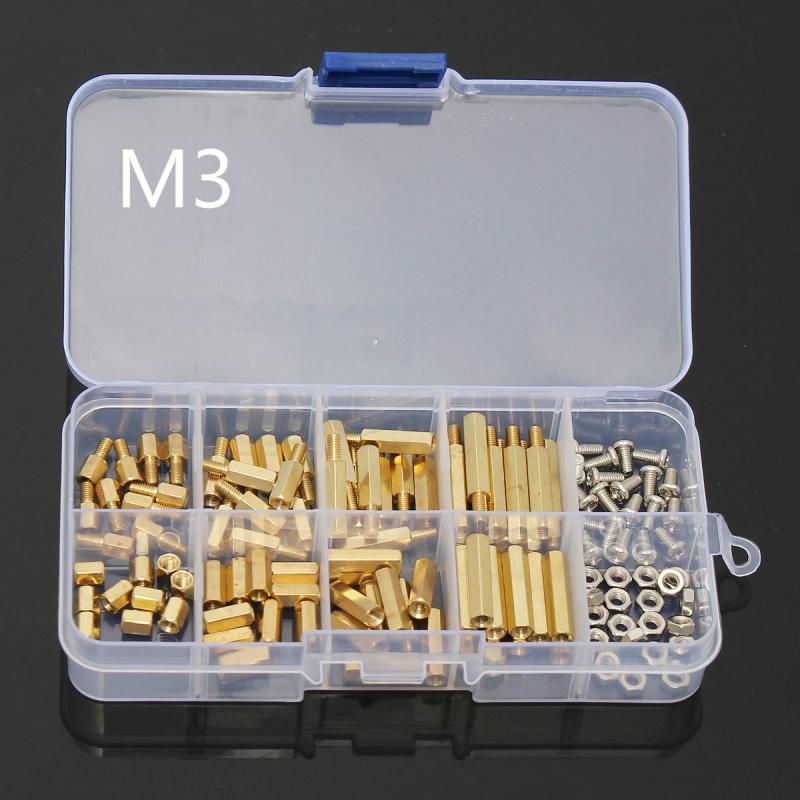 120 ชิ้น M3 ชายหญิงทองเหลือง H - Nuts Mix บทวิจารณ์และราคา