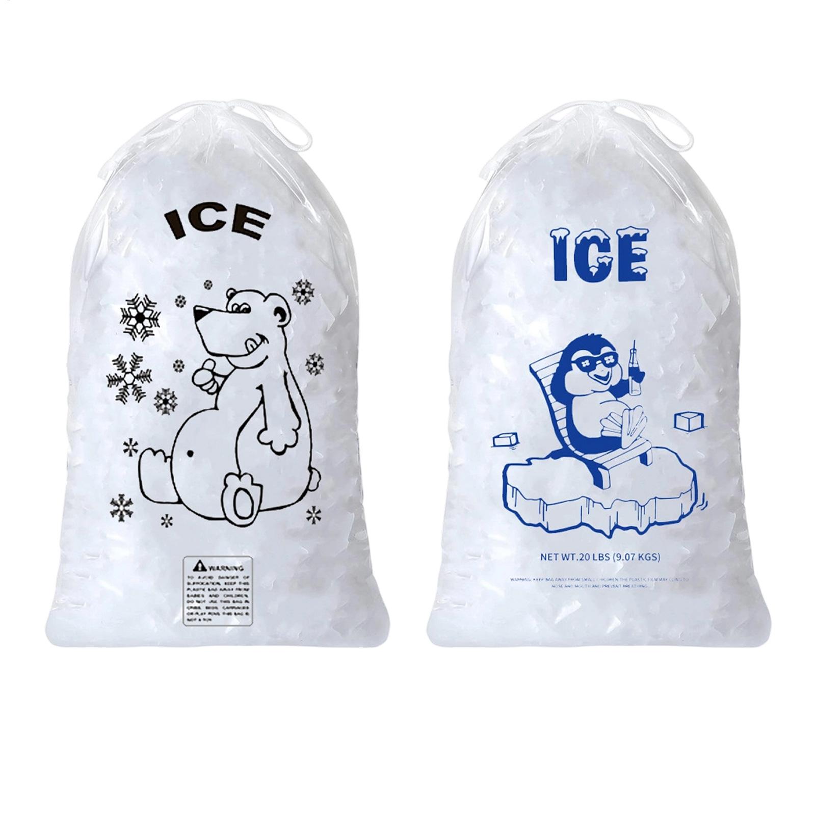 ถุงเก็บน้ำแข็ง 50 ชิ้น แบบหนา  - Food Snacks Delivery บทวิจารณ์และราคา