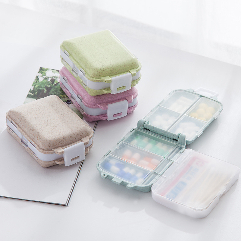 กล่องยารายสัปดาห์ 8 กริดยาแท็บ - Seaweed Snack บทวิจารณ์และราคา