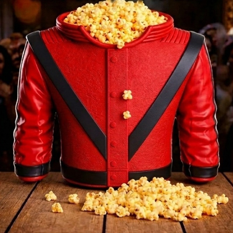 ถังป๊อปคอร์นลายไมเคิล แจ็คสัน  - Popcorn บทวิจารณ์และราคา